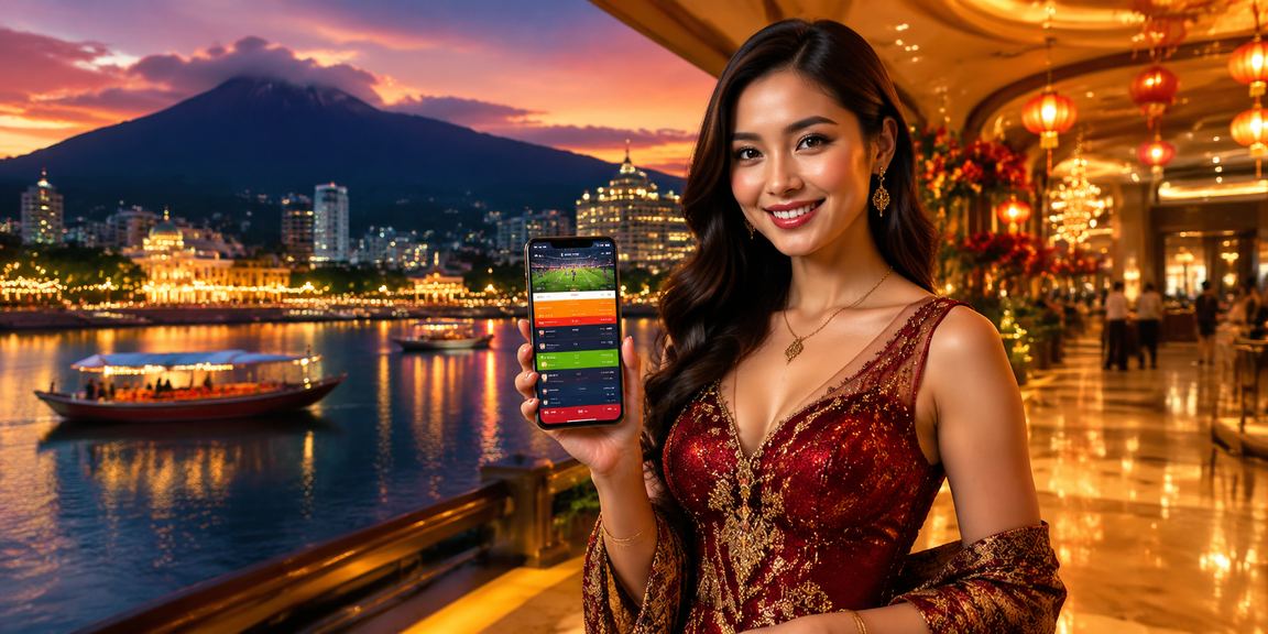 Pengguna Sabah mengakses aplikasi kasino cla45 di telefon pintar untuk bermain permainan popular